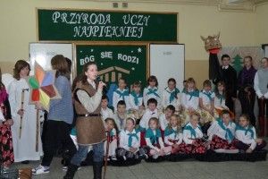Cała społeczność szkolna uczestniczyła w Jasełkach