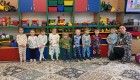 Zdjęcie przedstawia grupę przedszkolną Biedronki - Happy week.