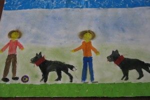 Konkurs plastyczny na obrazek psa karelskiego